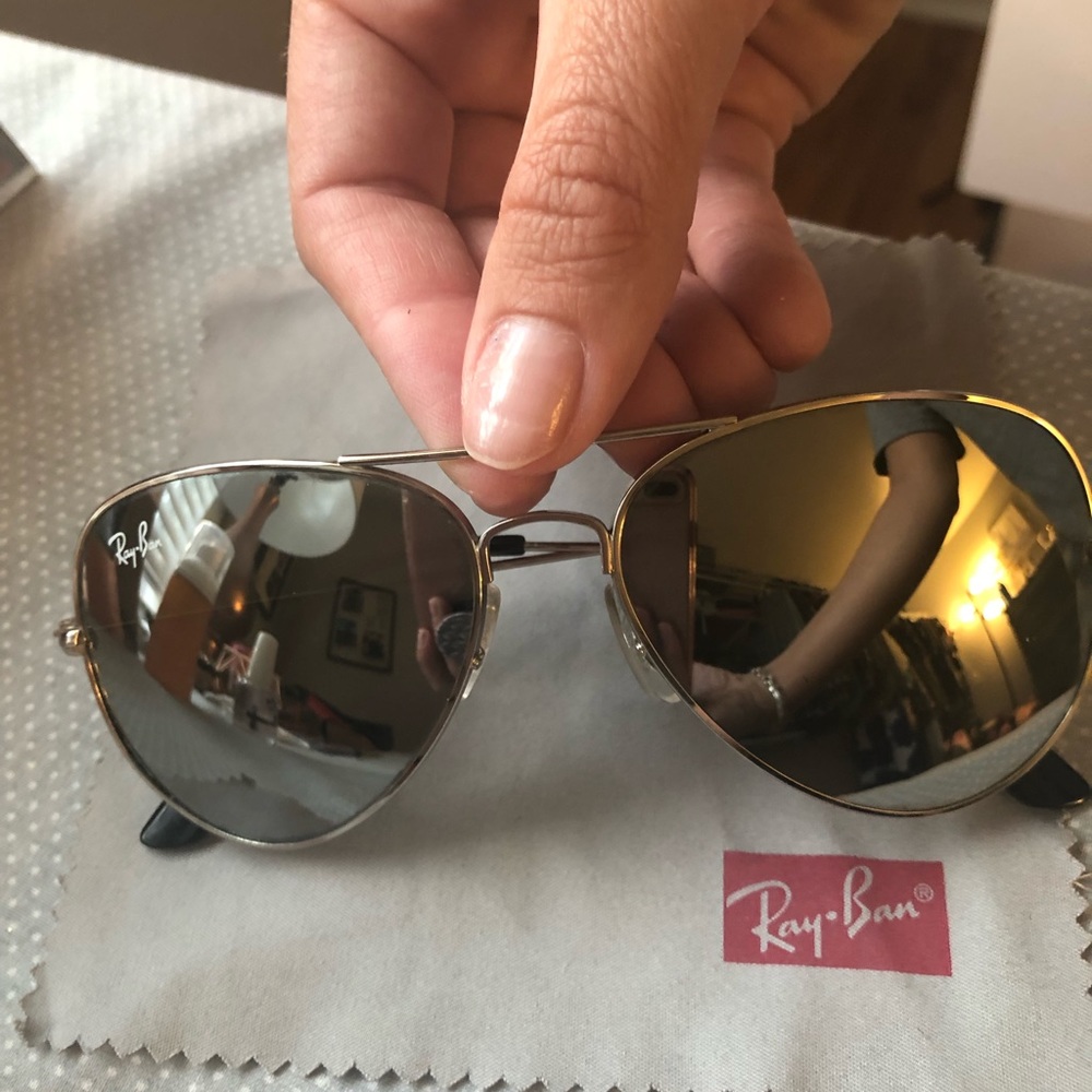Ray-ban mirror aviators